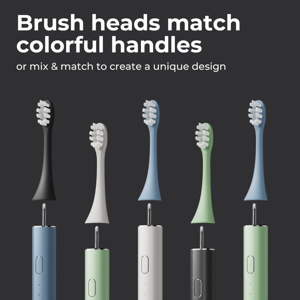 ODAY Sonic Electric Toothbrush, Wireless Charging, IPX7 Waterproof, 1 Month+ Battery