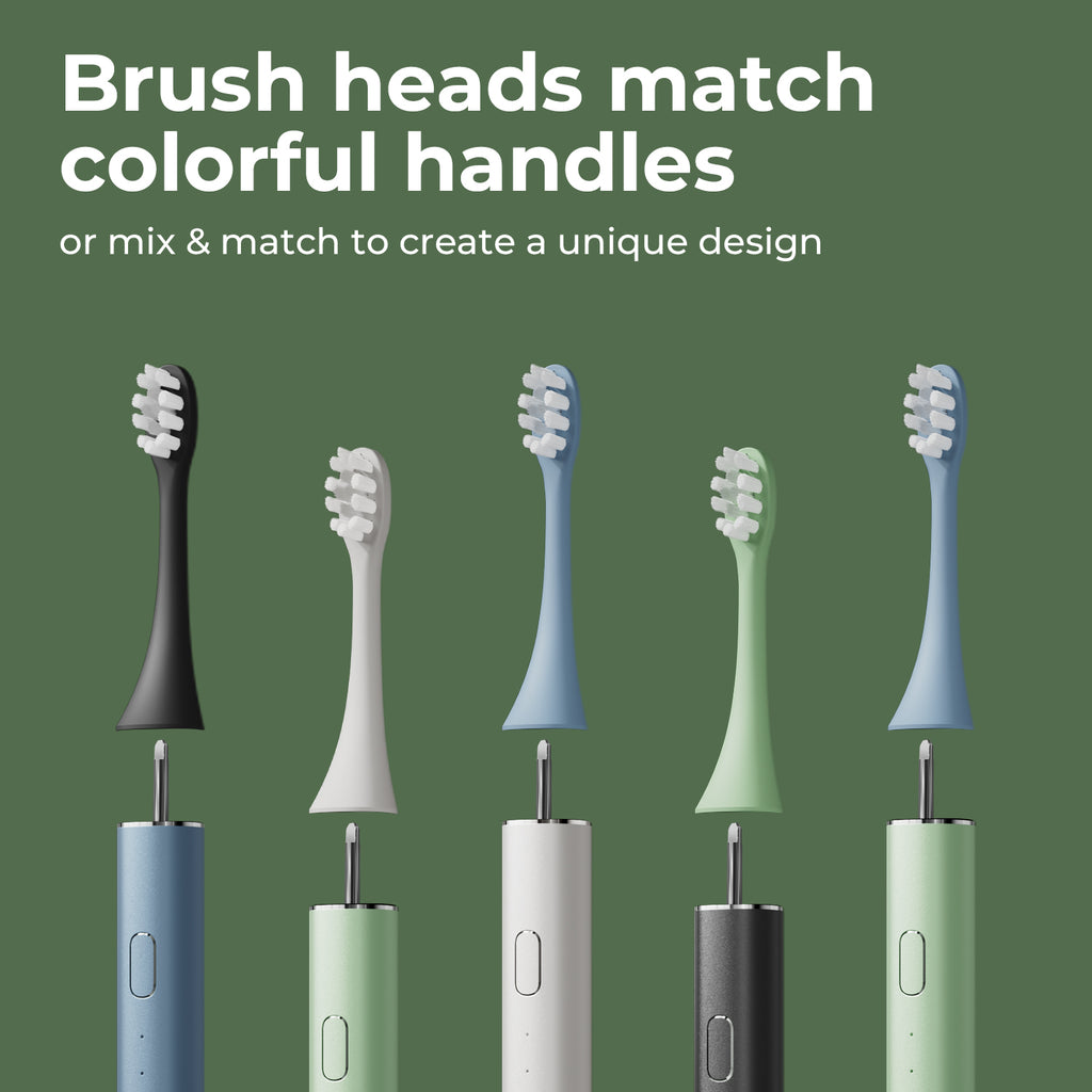 ODAY Sonic Electric Toothbrush, Wireless Charging, IPX7 Waterproof, 1 Month+ Battery