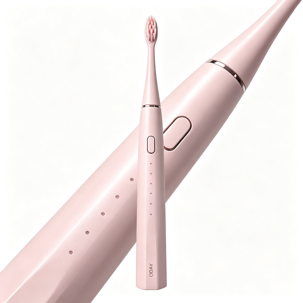ODAY Sonic Electric Toothbrush, Wireless Charging, IPX7 Waterproof, 1 Month+ Battery